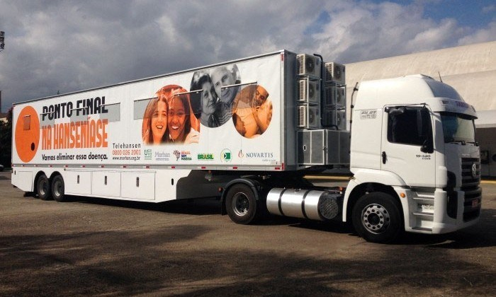 Carreta da Hanseníase já está em Franca