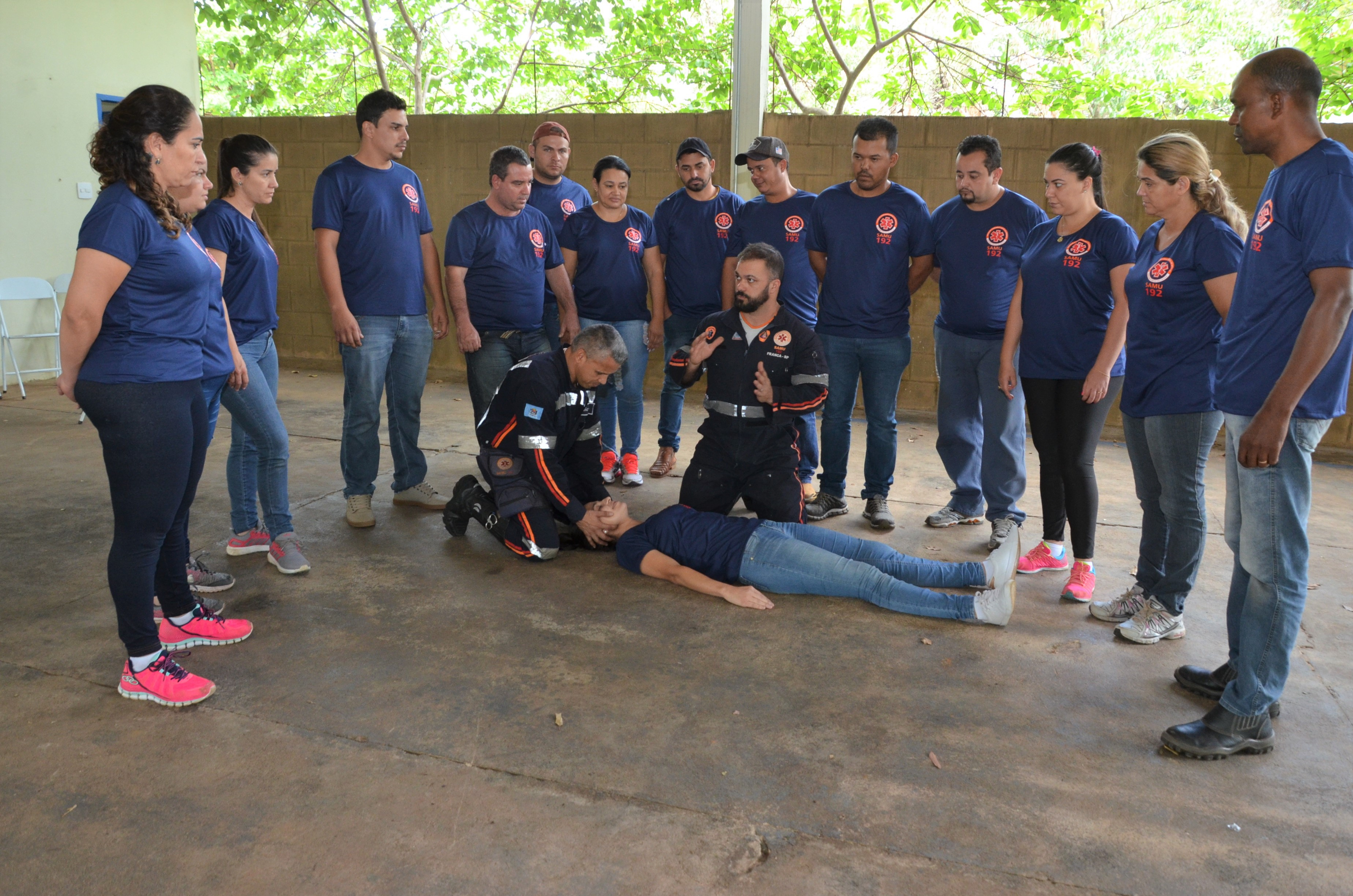 Samu/Franca oferece treinamento para equipes da região