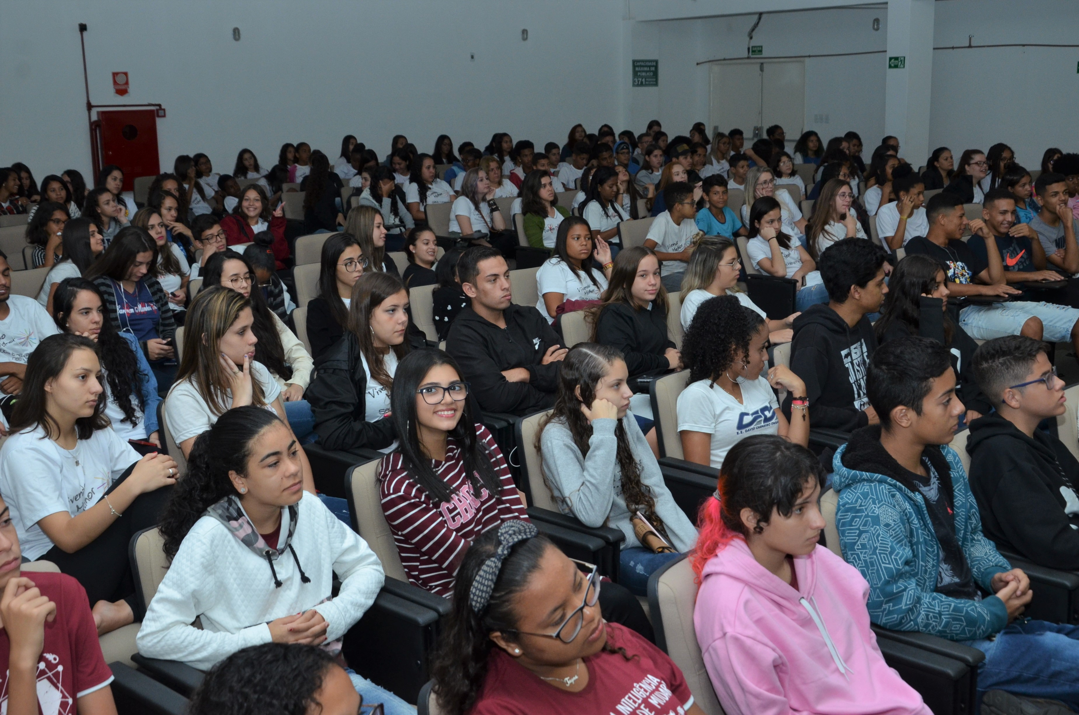 Estudantes participam de encontro sobre Prevenção e Saúde