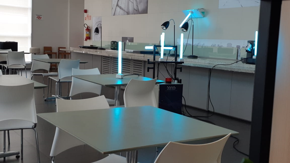 Prefeitura realiza experiência de higienização Ultravioleta
