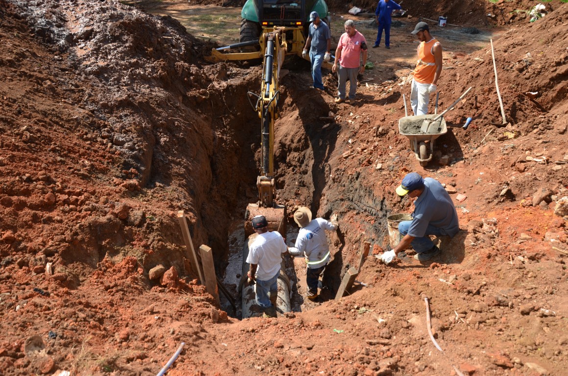 Secretaria intensifica manutenção nos córregos