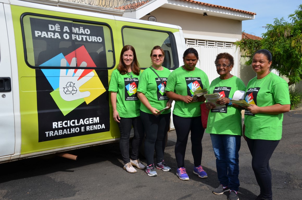 Campanha da Reciclagem avança pela cidade 