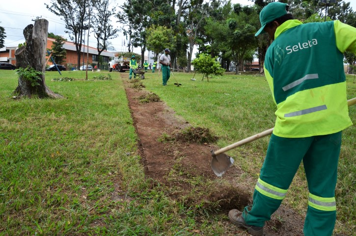 Secretaria investe no Cidade Limpa e praças atraentes