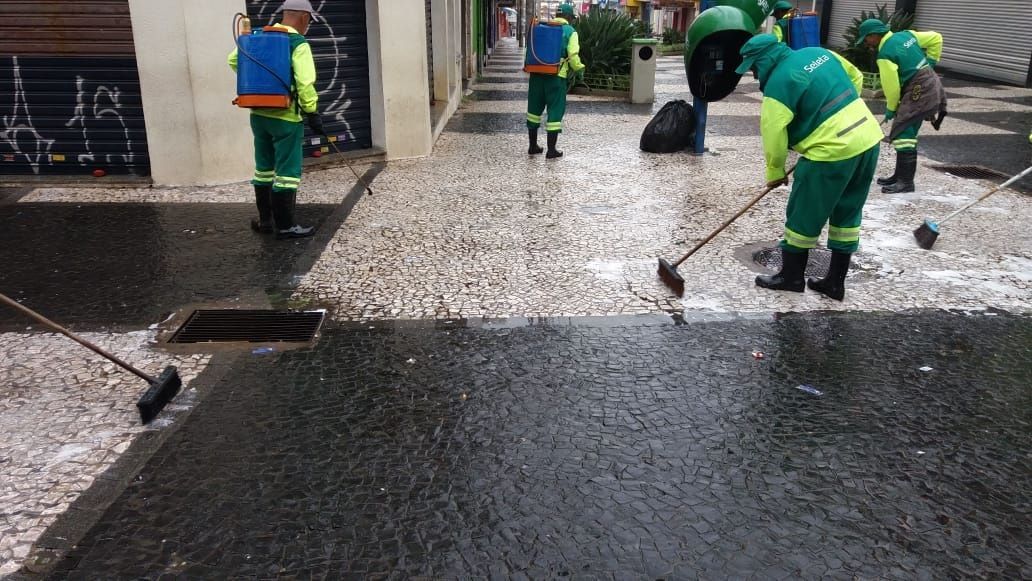 Decoração e limpeza mudam visual da área central