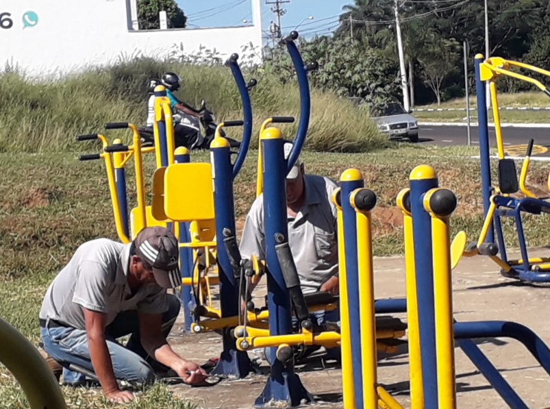 Sem frequência Academias recebem manutenção