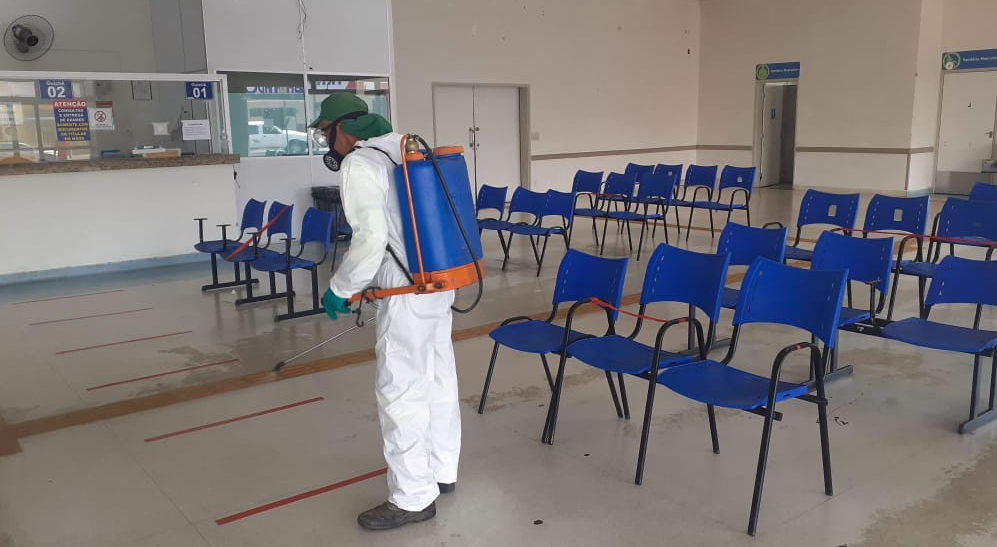 Prefeitura reforça higienização e locais de maior fluxo de pessoas