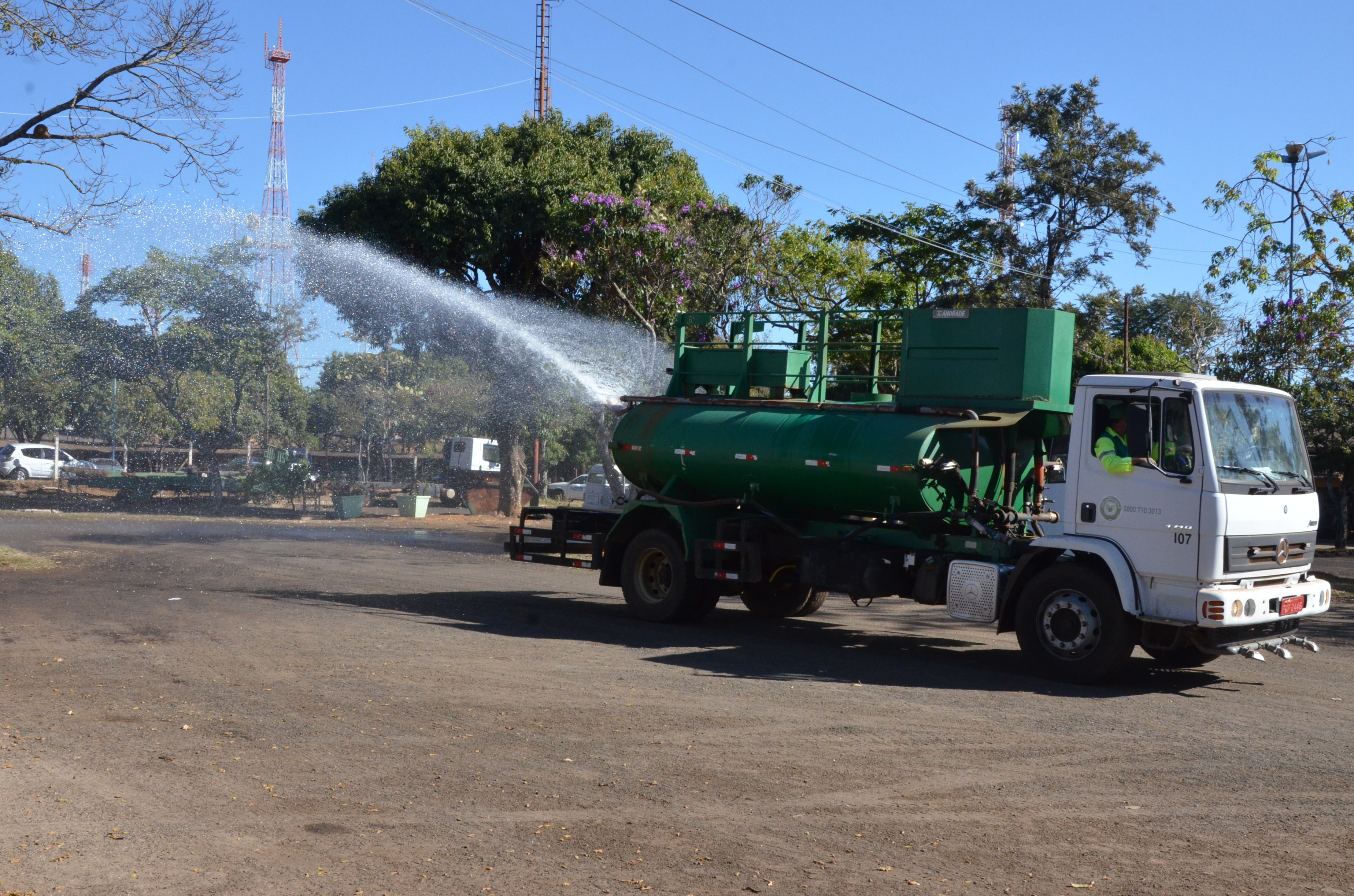 Higienização no prédio da Prefeitura
