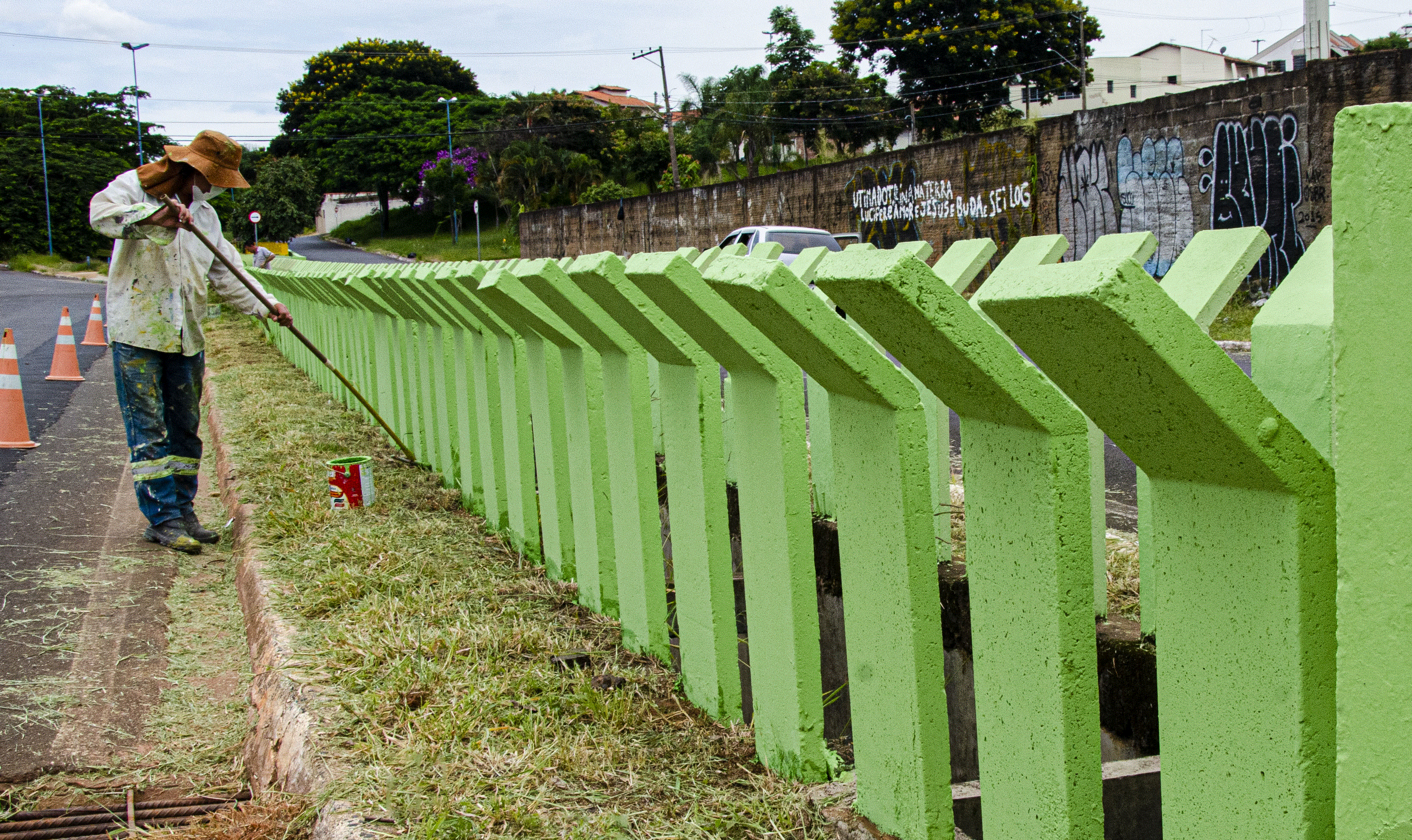Zumbi dos Palmares recebe manutenção
