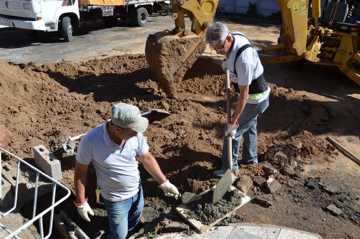 Secretaria amplia galerias no Parque Castelo