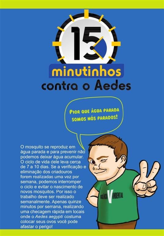 15 Minutinhos contra o Aedes