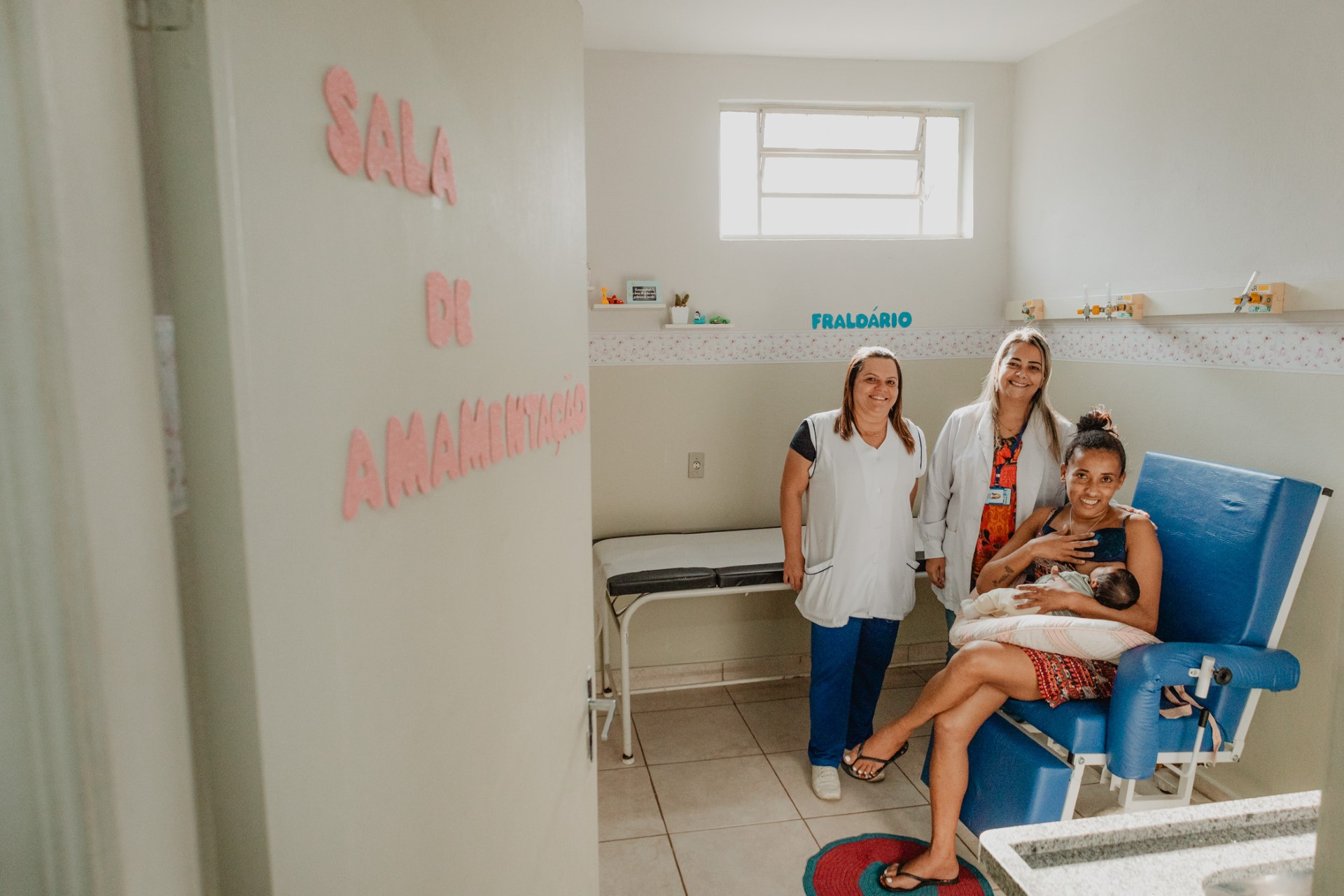 UBS da São Sebastião ganha Sala de Amamentação