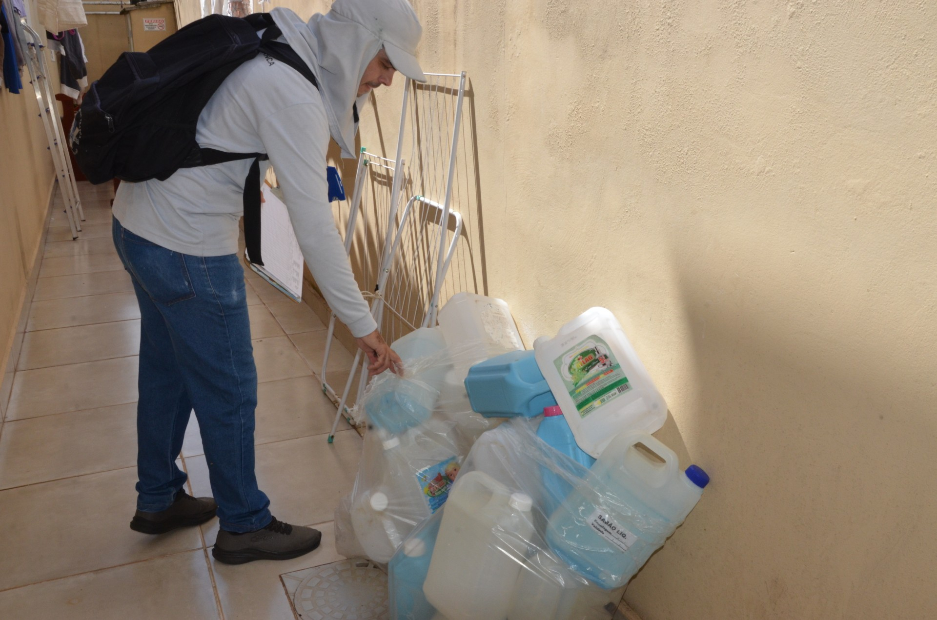 Saúde realiza ações para alertar sobre o combate à dengue