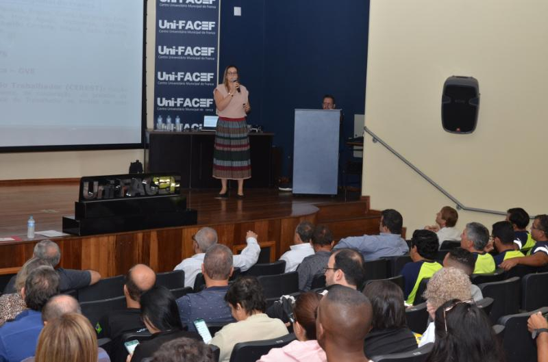 Saúde ministra palestra sobre prevenção de acidentes